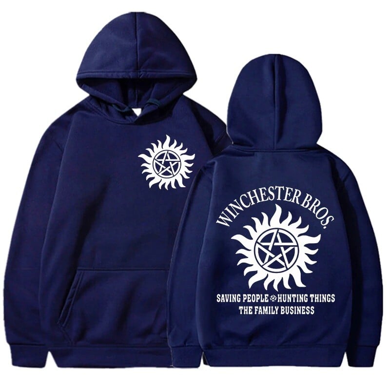 Нова мода Supernatural Hoodies Спортна качулка с дълъг ръкав