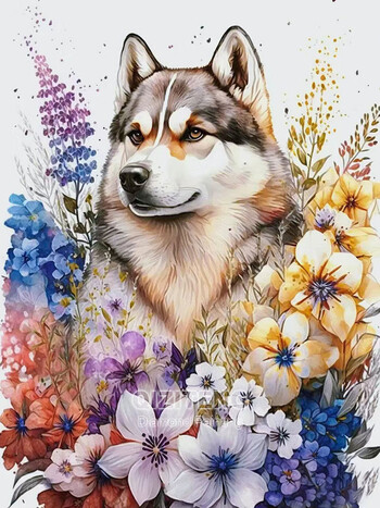 Cross-border diy5d diamond painting full diamond animal series spots κέντημα με διαμάντια διακοσμητική ζωγραφική στολίδια σαλονιού