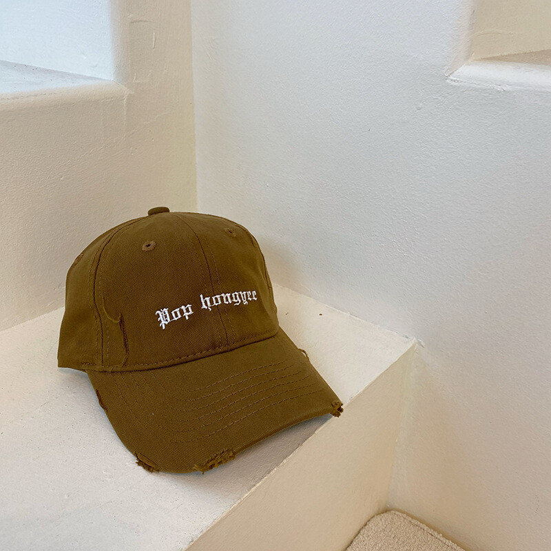 Korėjietiško stiliaus kūdikių beisbolo kepurė Pavasarį ir vasarą Vaikiška laisvalaikio paprasta kvėpuojanti kepurė nuo saulės Užsienio stiliaus skrybėlė su krašteliu berniukams ir mergaitėms