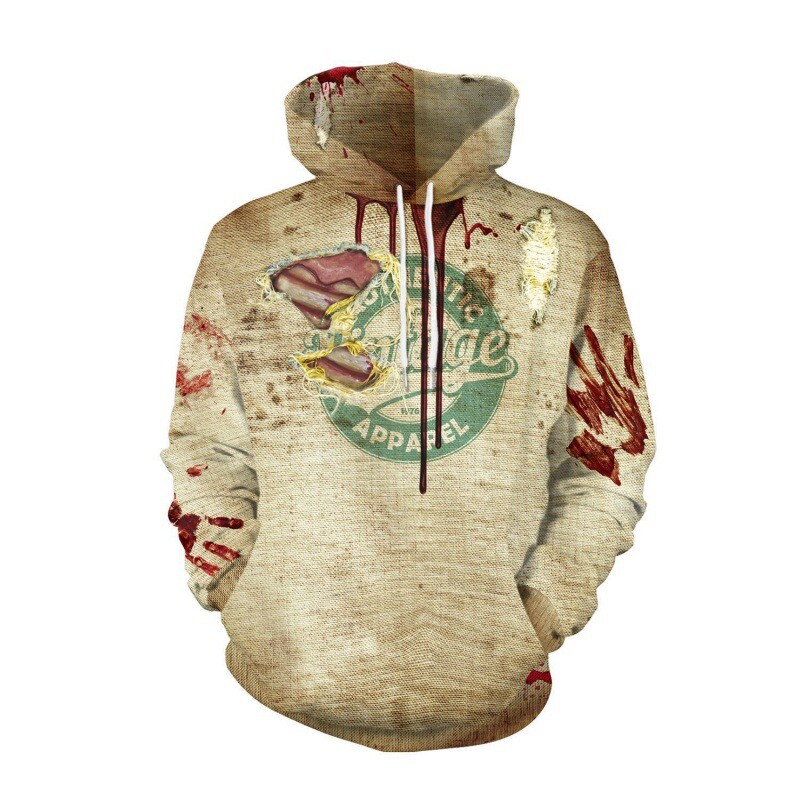 Piiriülene saatmine Halloweeni öö peo lavakostüüm Euroopa ja Ameerika kevad uus kapuutsiga dressipluus hulgimüük