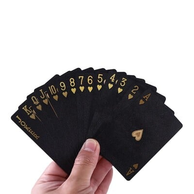 Aukščiausios kokybės vandeniui atsparios plastikinės žaidimų kortos – puikiai tinka pokeriui, dovanoms ir dar daugiau!