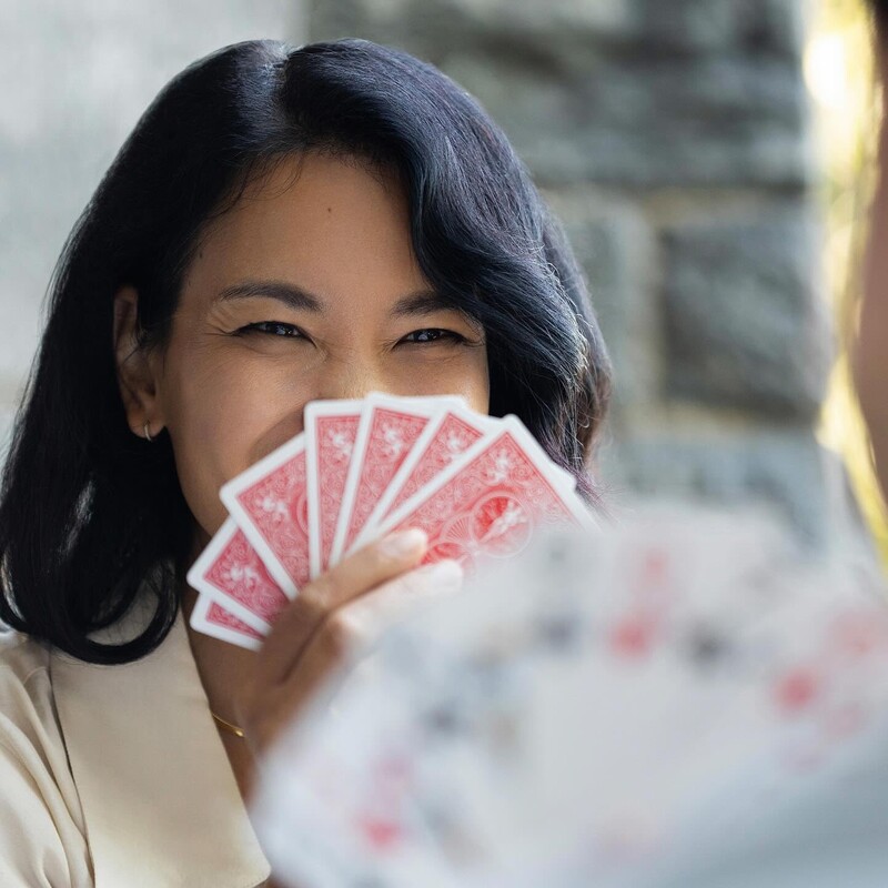Blue Red Bicycle Papir Karte za igranje Rider Back Standardni špili Poker Karte Igre Čarobni trikovi