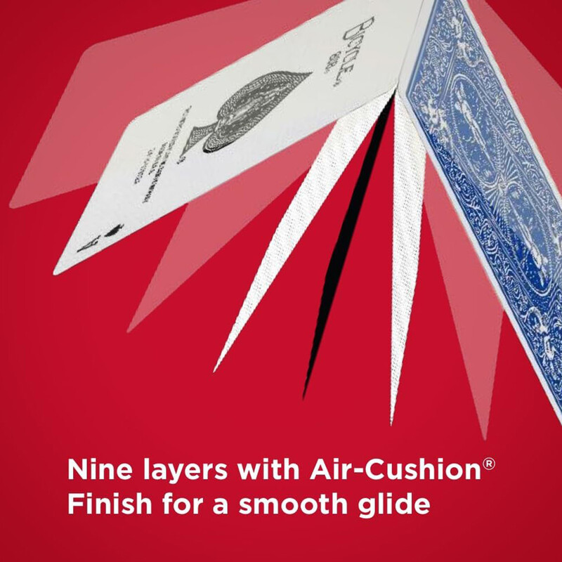 Blue Red Bicycle Papir Karte za igranje Rider Back Standardni špili Poker Karte Igre Čarobni trikovi