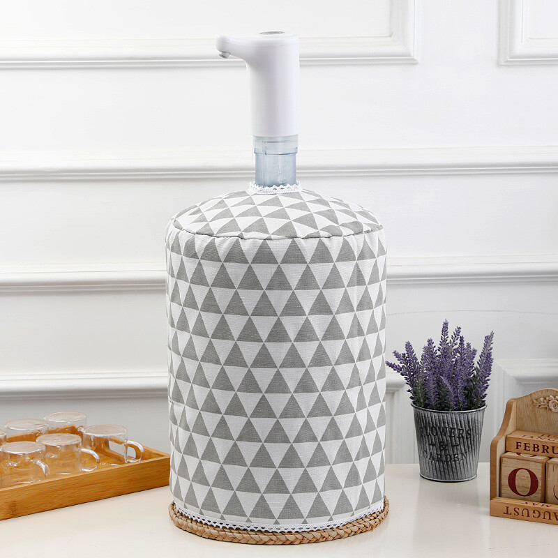 Spaudos siurblio kaušo dangtis gryno vandens mineralinio vandens kibiro dangtis paprastas modernus audinys, atsparus dulkėms ir šviesai Da Cang kibiras