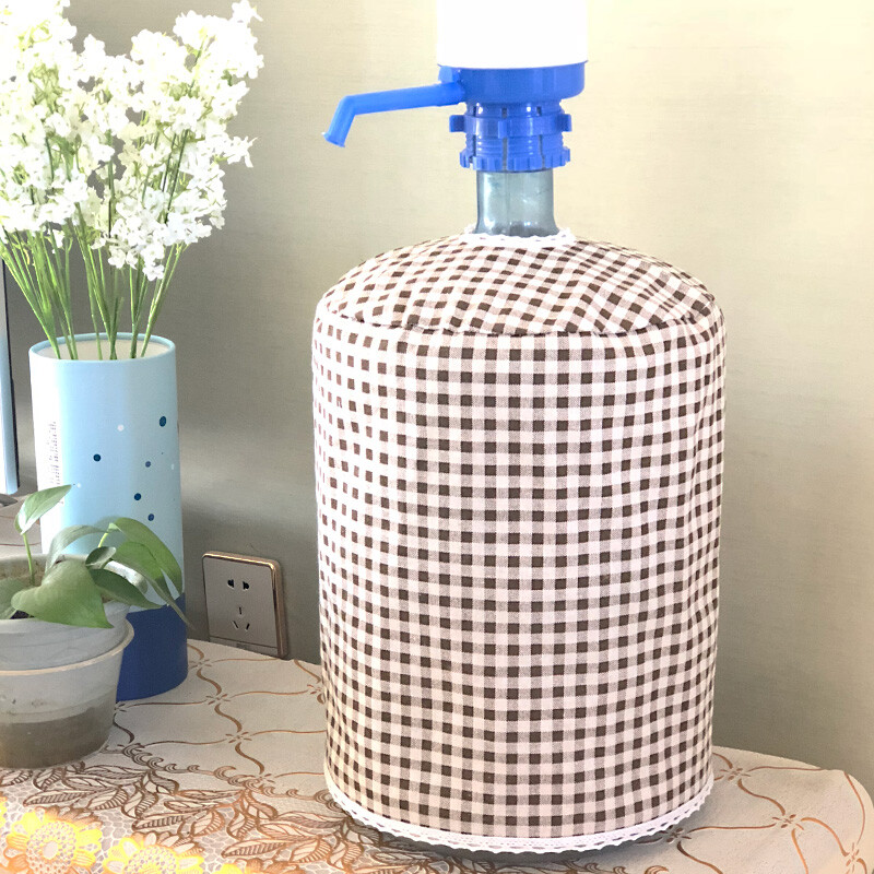 Spaudos siurblio kaušo dangtis gryno vandens mineralinio vandens kibiro dangtis paprastas modernus audinys, atsparus dulkėms ir šviesai Da Cang kibiras