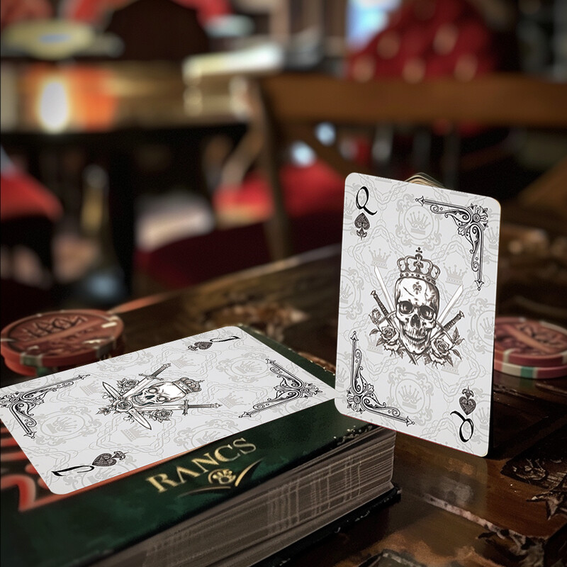 1/2 komada vintage igraćih karata, vintage igraćih karata za društvene igre, cool igraćih karata, vintage stil, zabava za igre, stolne igre
