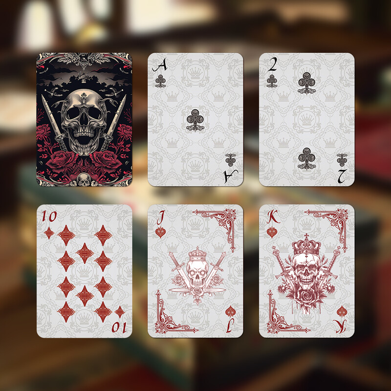 1/2 komada vintage igraćih karata, vintage igraćih karata za društvene igre, cool igraćih karata, vintage stil, zabava za igre, stolne igre