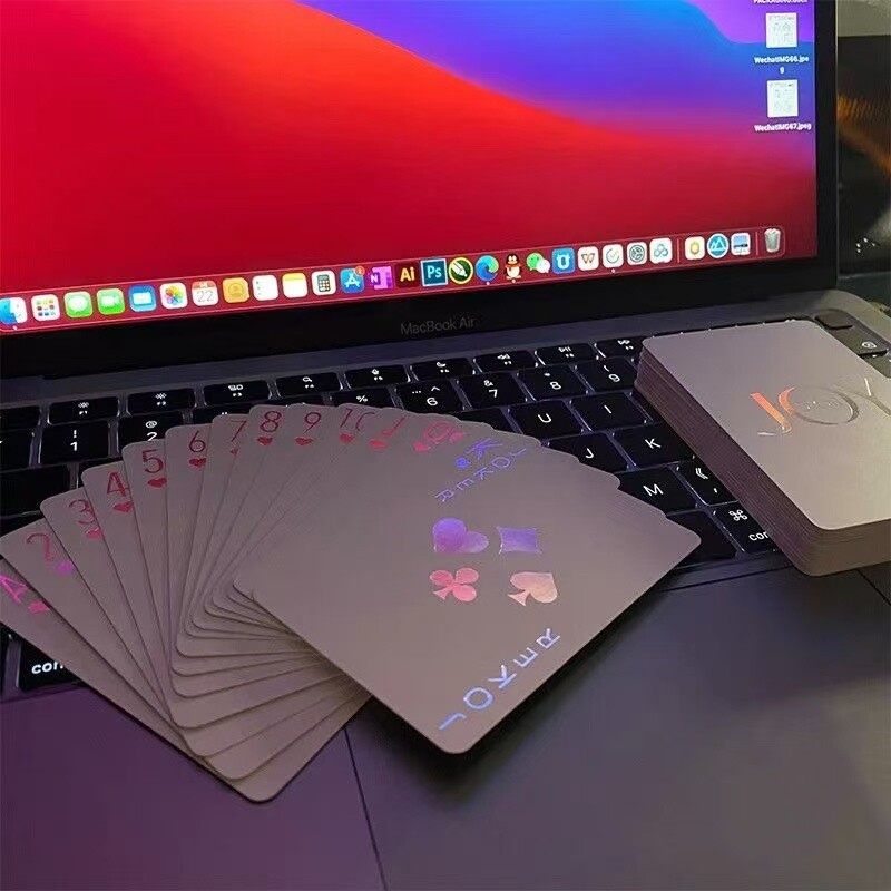 Karte za igranje, kartaške igre za putovanja, svjetleći špil karata, karte za igranje špila za poker, interaktivne karte za poker za djecu i odrasle