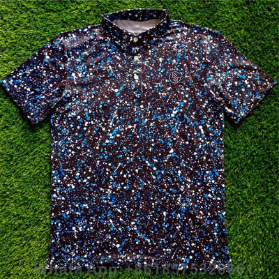 Мъжка лятна тениска за голф с къси ръкави Бързосъхнеща дишаща ежедневна риза Wild Shirt Popsicle Tops F1 Racing Конно облекло