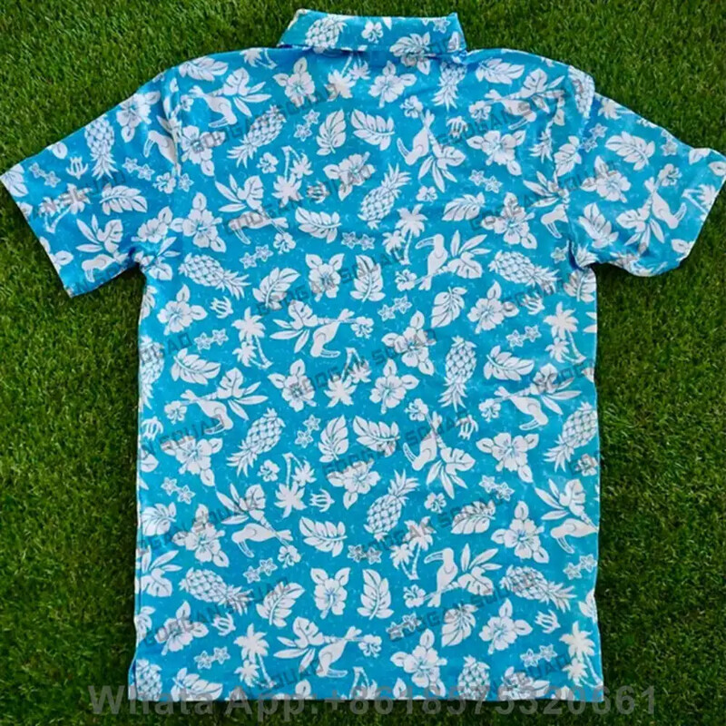 Мъжка лятна тениска за голф с къси ръкави Бързосъхнеща дишаща ежедневна риза Wild Shirt Popsicle Tops F1 Racing Конно облекло