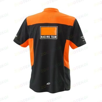 НОВА 2023 МЪЖКА Поло тениска Repsol HRCC Racing Polo For Motorcycle Racer Team Racewear Тениска