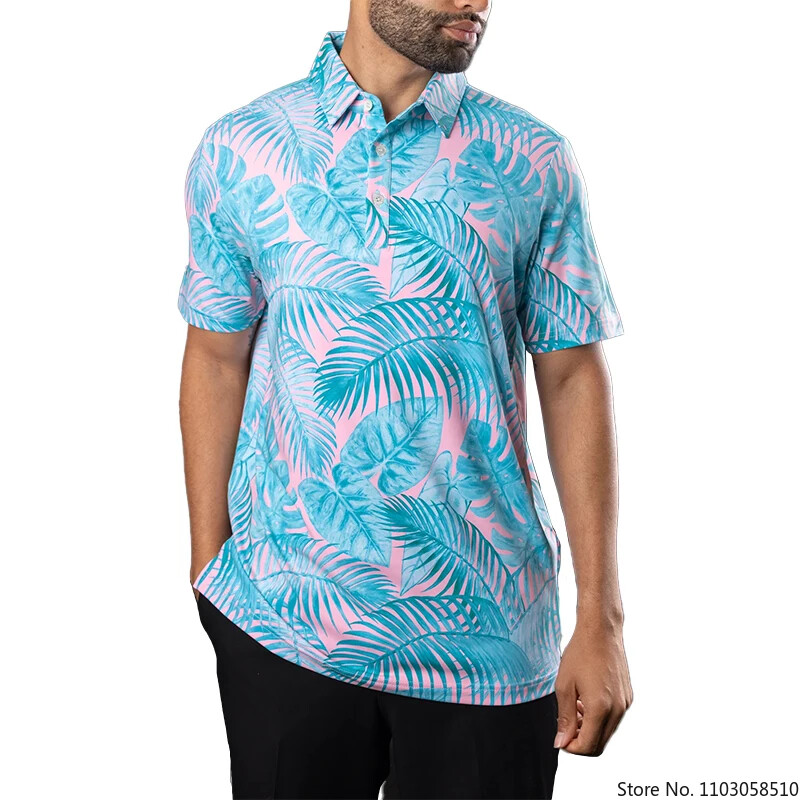 Ljetna muška košulja Odjeća Golf majica Ležerna polo muška majica kratkih rukava Brzo sušeći i prozračni gornji dio protiv pilinga