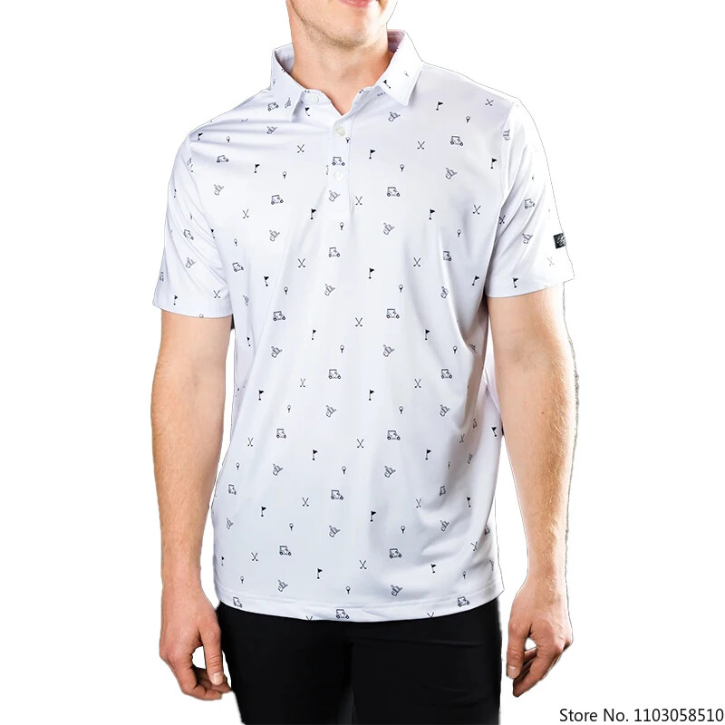 Ljetna muška košulja Odjeća Golf majica Ležerna polo muška majica kratkih rukava Brzo sušeći i prozračni gornji dio protiv pilinga