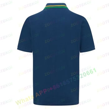 2022 New Ayrton Senna Fashion Brands Polo Shirt Мъжки бързосъхнещи летни Slim Fit Поло с къс ръкав Ежедневни мъжки дрехи