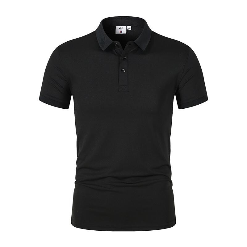 Ljetna luksuzna robna marka kratkih rukava, muška prozračna POLO majica od ledene svile, modni brend, dizajn za vezenje Hot prodavana vrhunska svilena majica