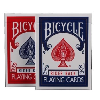 Bicycle Rider Back Карти за игра Тесте 808 Sealed Poker USPCC Magic Card Games Close Up Stage Magic Tricks Реквизит за фокусник