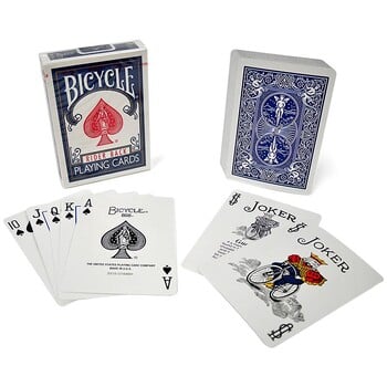 Bicycle Rider Back Карти за игра Тесте 808 Sealed Poker USPCC Magic Card Games Close Up Stage Magic Tricks Реквизит за фокусник