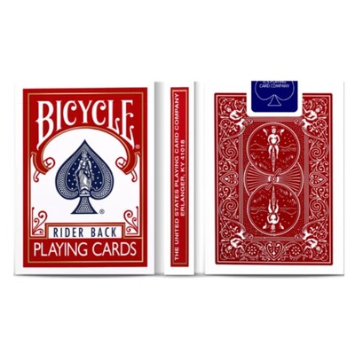 Bicycle Rider Spate Cărți de joc Deck 808 Sealed Poker USPCC Magic Card Games Close Up Stage Magic Tricks Recuzita pentru magician