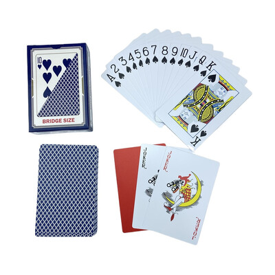 Пластмасова карта за покер PVC червено синьо зелено кафе цвят 4 цвята миещ се пясък миещ се шаблон Игра от висок клас Развлечения