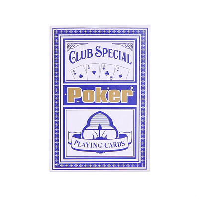 100% veekindel Solitaire plastist mängukaart Solitaire pokkeri lauamäng 56*86mm