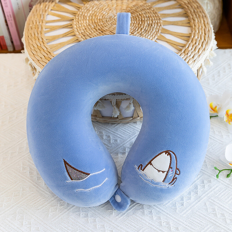 U formos atminties putplasčio pagalvė Aukštos kokybės lėtai atšokanti kaklo pagalvė Studentų miego pagalvė verslo kelionėms kaklo pagalvė