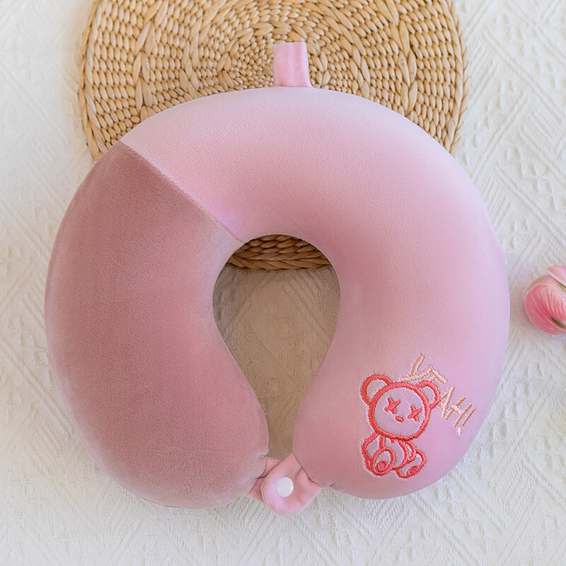 U formos atminties putplasčio pagalvė Aukštos kokybės lėtai atšokanti kaklo pagalvė Studentų miego pagalvė verslo kelionėms kaklo pagalvė