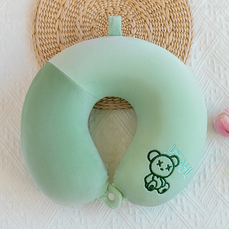 U formos atminties putplasčio pagalvė Aukštos kokybės lėtai atšokanti kaklo pagalvė Studentų miego pagalvė verslo kelionėms kaklo pagalvė