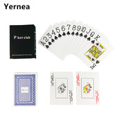 Hot Smooth, vandeniui atsparus Baccarat Texas Hold`em plastikinės žaidimų kortos PVC pokerio klubo kortos, atsparios dilimui 2,48*3,46 colio