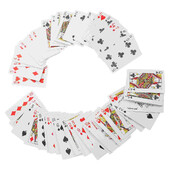 Брайлови карти за игра с голям шрифт Брайлови карти за игра на хора с увреждания за незрящи възрастни и деца Брайлово покер тесте за Le