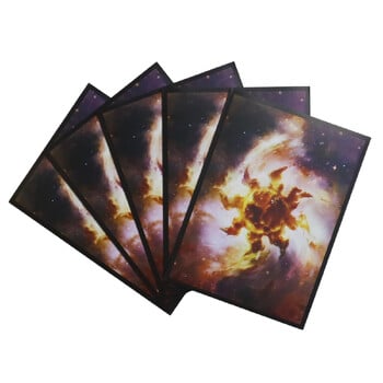 60 бр. 66x91 mm Стандартен размер Протектор за карти Land Board Game Card Sleeves Playing Game TCG Card Cover Shield Pkm/MTG Island/Forest