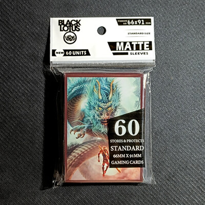 60 бр. 66x91 mm Стандартен размер Протектор за карти Land Board Game Card Sleeves Playing Game TCG Card Cover Shield Pkm/MTG Island/Forest