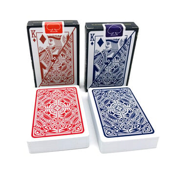 1 Deck Hot High Quality Bridge Poker Set Baccarat Plastic Cards Waterproof Entertainment Texas Hold\'em Board Game 58*88mm