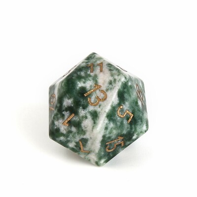 Spot Goods Natural Crystal D20 kauliukai Agatas Obsidianas Rožinis Kvarcas Labradoritas Daugiakampis Akmens kauliukai Individualizuoto šrifto Simbolio Rašto Logotipas