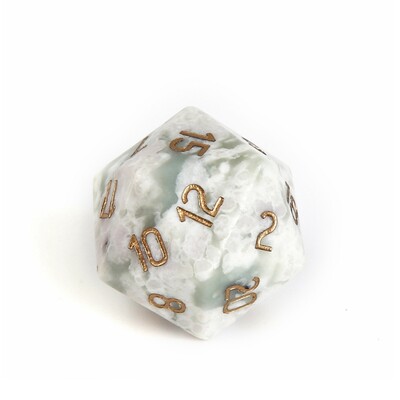 Spot Goods Natural Crystal D20 kauliukai Agatas Obsidianas Rožinis Kvarcas Labradoritas Daugiakampis Akmens kauliukai Individualizuoto šrifto Simbolio Rašto Logotipas