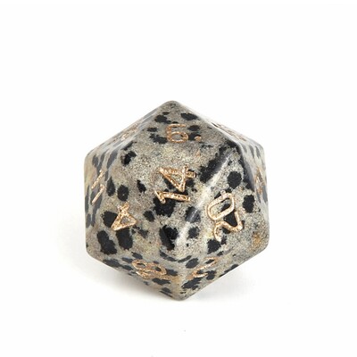 Spot Goods Natural Crystal D20 kauliukai Agatas Obsidianas Rožinis Kvarcas Labradoritas Daugiakampis Akmens kauliukai Individualizuoto šrifto Simbolio Rašto Logotipas