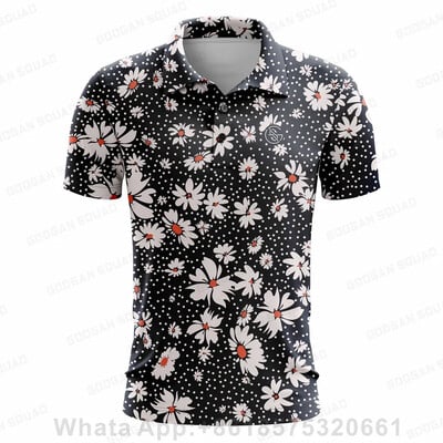 Muška ljetna odjeća za slobodno vrijeme Polo majica za golf Kratkih rukava Prozračna ležerna sportska majica Wild Shirt Majice velikih veličina F1 Racing 24