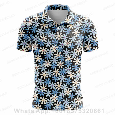 Muška ljetna odjeća za slobodno vrijeme Polo majica za golf Kratkih rukava Prozračna ležerna sportska majica Wild Shirt Majice velikih veličina F1 Racing 24