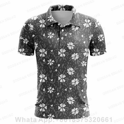 Muška ljetna odjeća za slobodno vrijeme Polo majica za golf Kratkih rukava Prozračna ležerna sportska majica Wild Shirt Majice velikih veličina F1 Racing 24