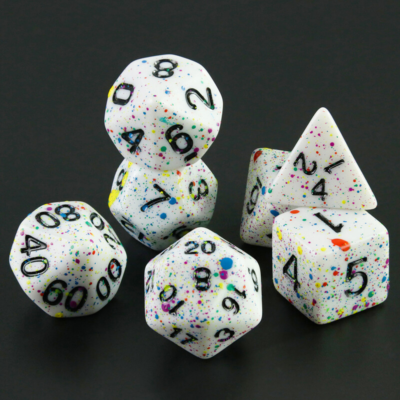 Pribor za društvene igre Kocke Visokokvalitetne akrilne kockice Jedinstveni efekt krvi Efekt miješanja boja za zabavu Stolno igranje
