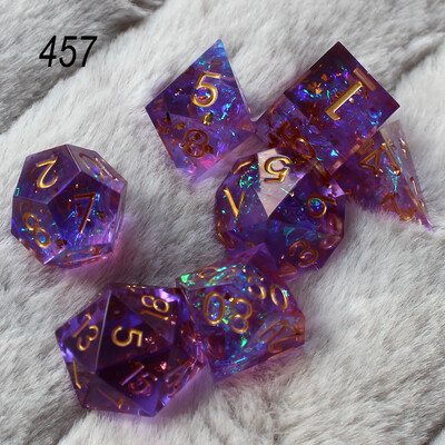 2023 m. dervos kauliukai 7 vnt. Dnd rinkinys Tvirtas daugiakampis D ir D kauliukas DND Vaidmenų žaidimams Rpg Rol Pathfinder stalo žaidimas Dragon Scale Dovanos
