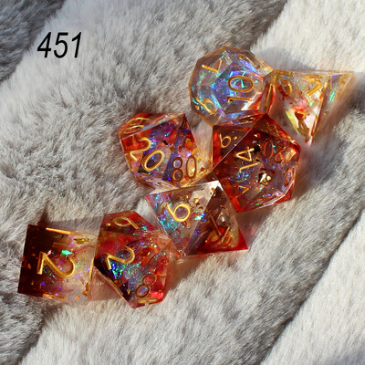 2023 m. dervos kauliukai 7 vnt. Dnd rinkinys Tvirtas daugiakampis D ir D kauliukas DND Vaidmenų žaidimams Rpg Rol Pathfinder stalo žaidimas Dragon Scale Dovanos