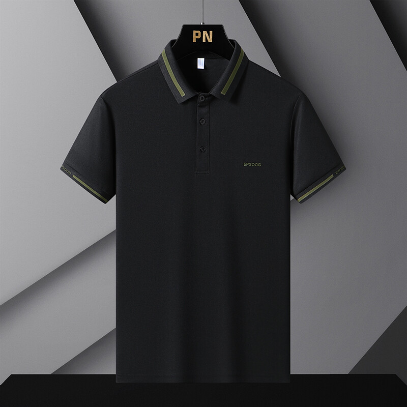 Нова мъжка спортна тениска за спорт на открито, мода за свободното време, лека дишаща тениска с къс ръкав за лятна спортна тренировка