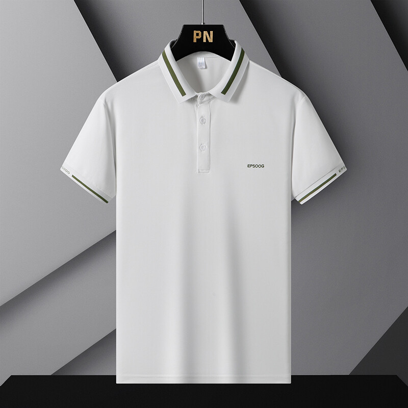 Нова мъжка спортна тениска за спорт на открито, мода за свободното време, лека дишаща тениска с къс ръкав за лятна спортна тренировка