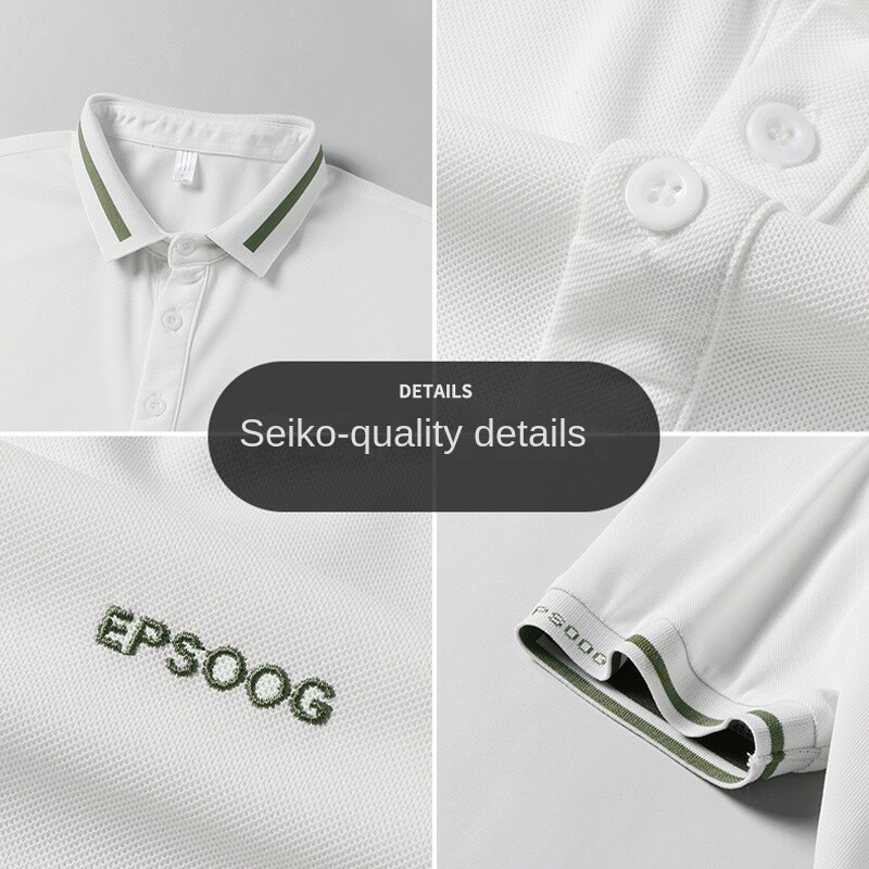 Нова мъжка спортна тениска за спорт на открито, мода за свободното време, лека дишаща тениска с къс ръкав за лятна спортна тренировка