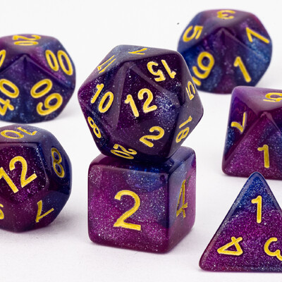 DnD Red rankų darbo Sharp Edge dervos kauliukų rinkinys TRPG, daugiakampių kauliukų rinkinys požemiams ir drakonui, D+D kauliukai, stalo žaidimų kauliukai