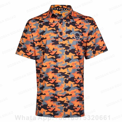 Odjeća za golf Majice s kratkim rukavima Muške trenerske haljine Polos Para Polo Hombre Manga Corta Majice za ribolov Badminton Prozračni sportski dres Nogomet