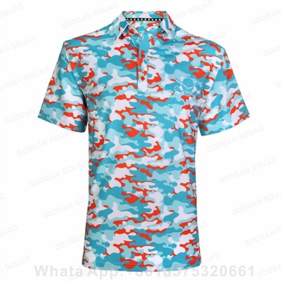 Odjeća za golf Majice s kratkim rukavima Muške trenerske haljine Polos Para Polo Hombre Manga Corta Majice za ribolov Badminton Prozračni sportski dres Nogomet