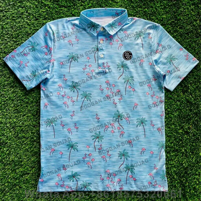 Muška ljetna majica za golf, kratkih rukava, brzo sušeća, prozračna, ležerna sportska majica, divlja majica, majice s sladoledom F1, trkaća odjeća