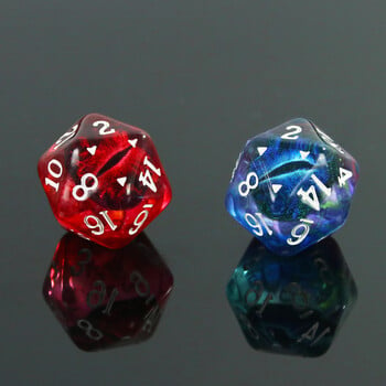 Polyhedral Dice Dragon Eye D20 зарове за креативни ролеви зарове, съвместими с Pub Club Party Party Games