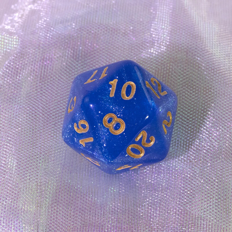 Blizgučių daugiakampių kauliukų rinkinys 7 vnt. DND skaitmeniniai kauliukai stalo žaidimams, vaidmenų žaidimų priedai